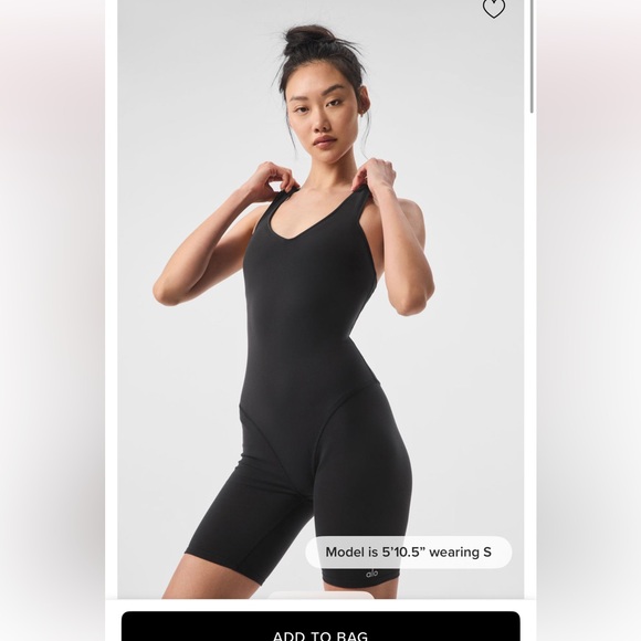 ALO Yoga Pants - Alo Airbrush Real Onesie Bodysuit